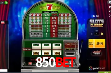 850Bet: A Experiência de Casino com Jogos de Mesa ao Vivo